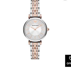Emporio Armani Women's Watch AR11537 rose gold two tone